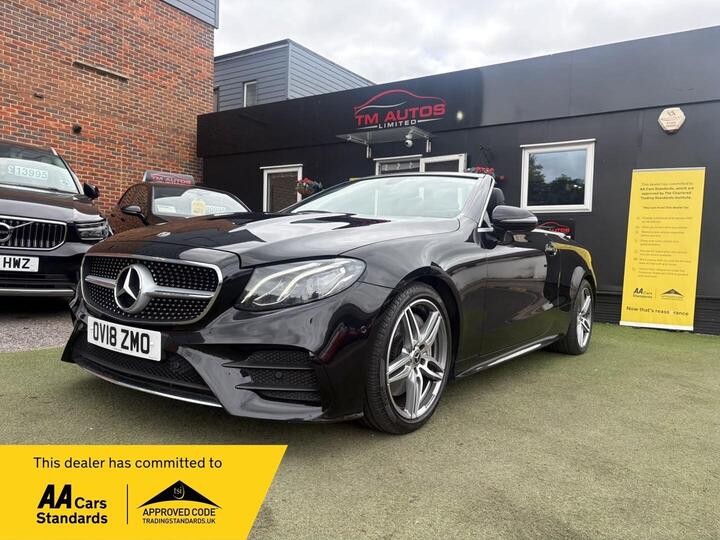 Mercedes-Benz E Class 2.0 E300 AMG Line Cabriolet G-Tronic+ Euro 6 (s/s) 2dr