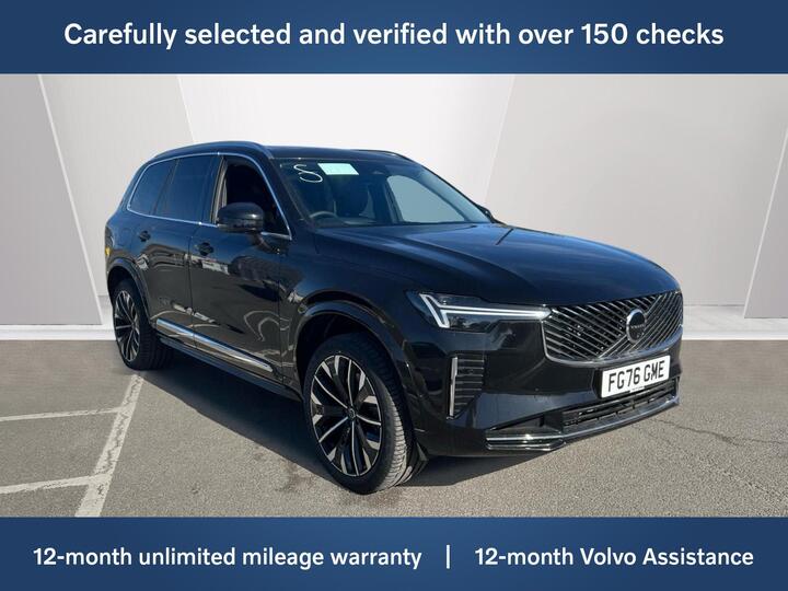 Volvo XC90 2.0 T8 18.8kWh Ultra Bright Auto 4WD Euro 6 (s/s) 5dr