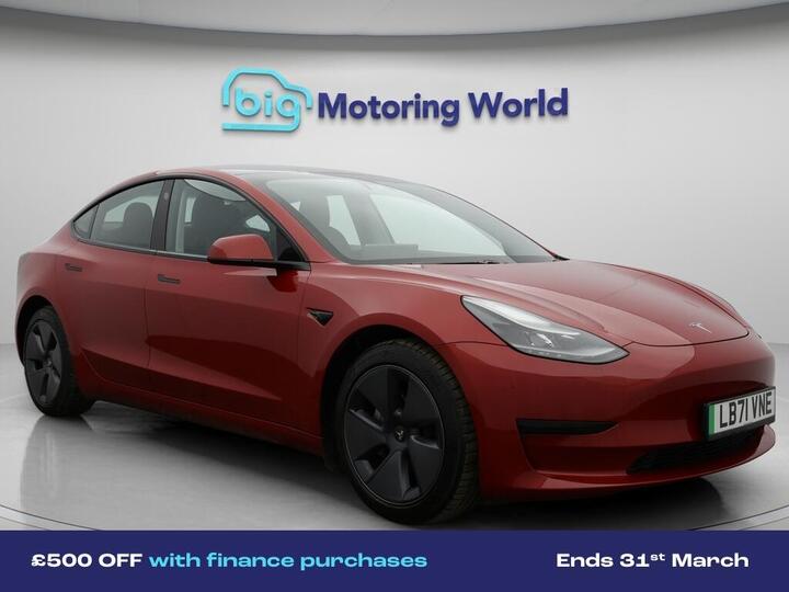 Tesla Model 3 Standard Range Plus Auto RWD 4dr