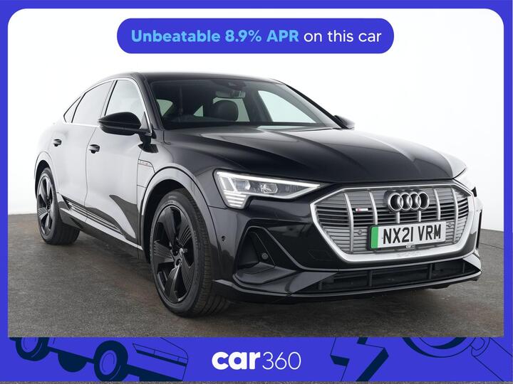 Audi E-tron 50 S Line Sportback Auto Quattro 5dr 71.2kWh