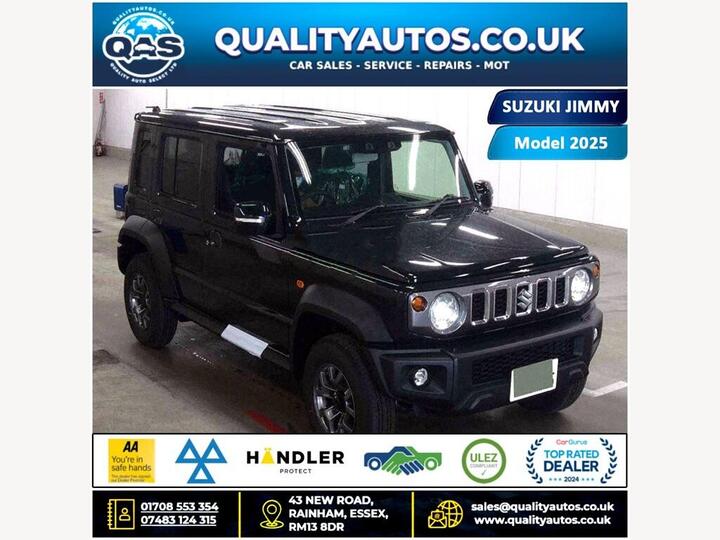 Suzuki Jimny SUZUKI JIMNY ALL-GRIP AUTO 4WD 1.5L PETROL 5 DOOR RIGHT HAND DRIVE ULEZ 25-