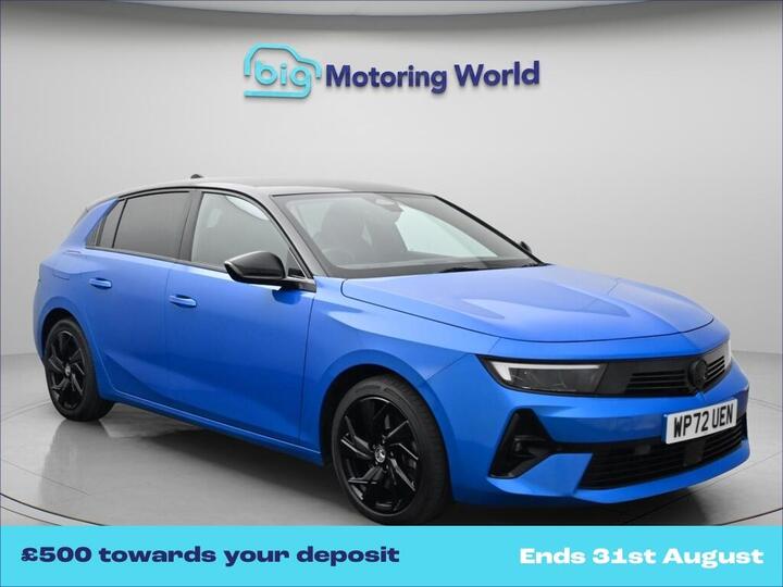 Vauxhall Astra 1.6 12.4kWh GS Line Auto Euro 6 (s/s) 5dr