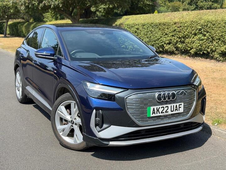 Audi Q4 E-tron 40 S Line Sportback Auto 5dr 82kWh