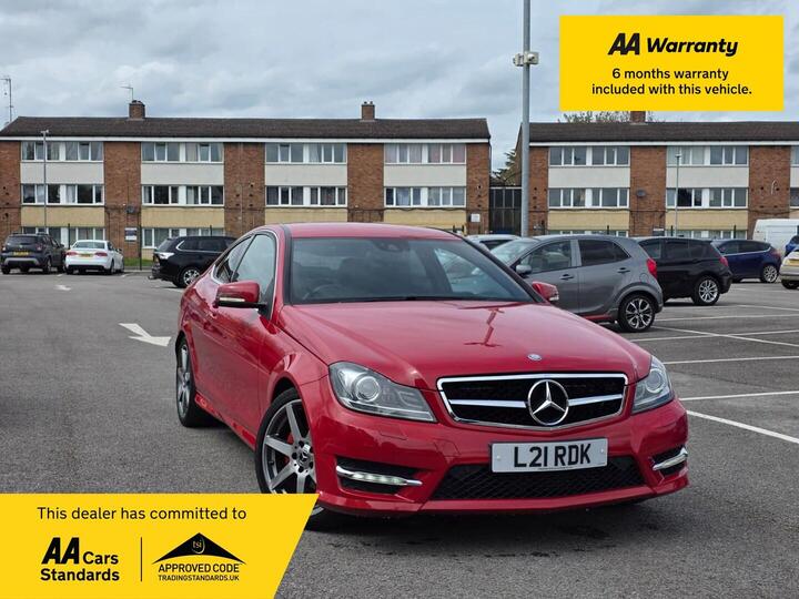 Mercedes-Benz C Class 2.1 C220 CDI AMG Sport Edition G-Tronic+ Euro 5 (s/s) 2dr