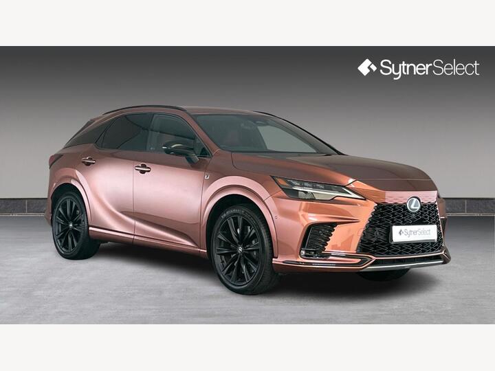 Lexus RX 2.4 500h Turbo F Sport Auto DIRECT4 Euro 6 (s/s) 5dr