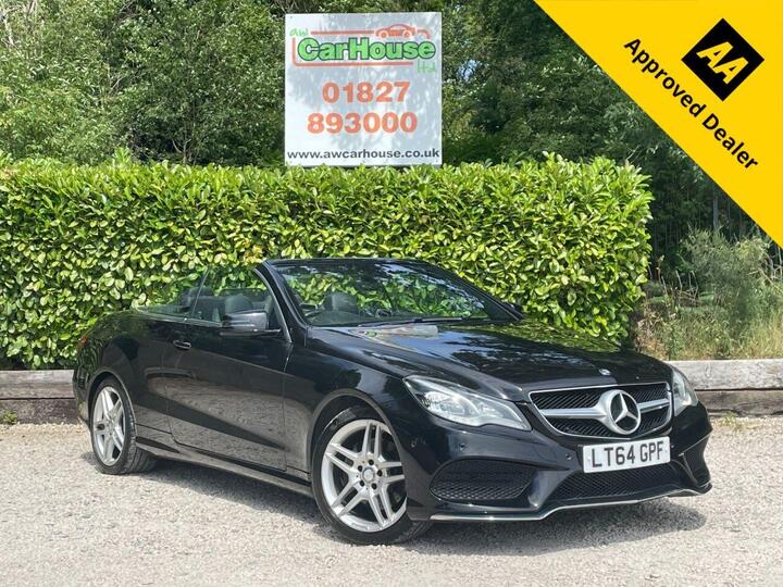 Mercedes-Benz E-CLASS 2.1 E220 CDI AMG Sport Cabriolet G-Tronic+ Euro 5 (s/s) 2dr
