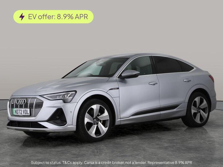 Audi E-tron 55 S Line Sportback Auto Quattro 5dr 95kWh (11kW Charger)