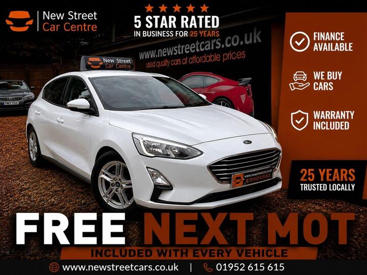 Ford Focus 1.0T EcoBoost Zetec Euro 6 (s/s) 5dr