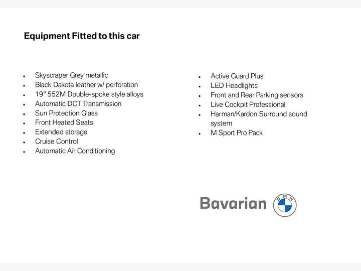 BMW 1 Series 1.5 118i M Sport (LCP) DCT Euro 6 (s/s) 5dr