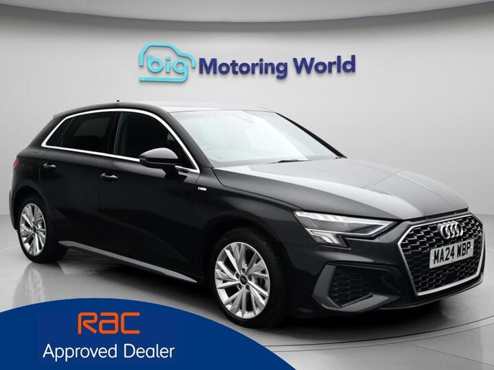 Audi A3 1.4 TFSIe 40 S Line Sportback S Tronic Euro 6 (s/s) 5dr 13kWh