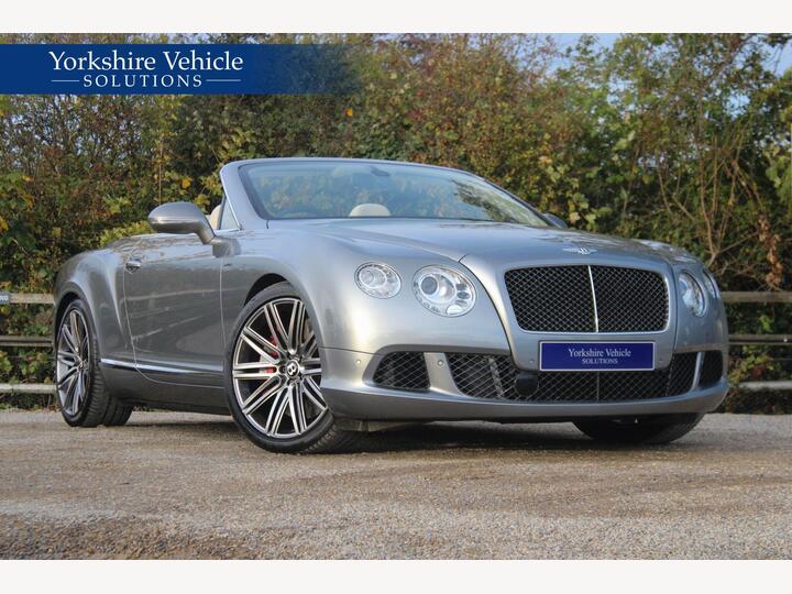 Bentley Continental 6.0 W12 GTC Speed Auto 4WD Euro 5 2dr