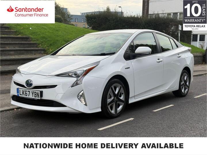 Toyota PRIUS 1.8 VVT-h Business Edition Plus CVT Euro 6 (s/s) 5dr (15in Alloy)