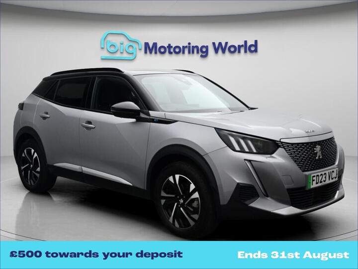 Peugeot E-2008 50kWh GT Auto 5dr (7kW Charger)