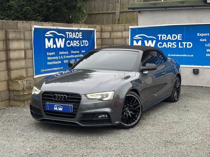 Audi A5 Cabriolet 2.0 TDI S Line Special Edition Plus Multitronic Euro 6 (s/s) 2dr