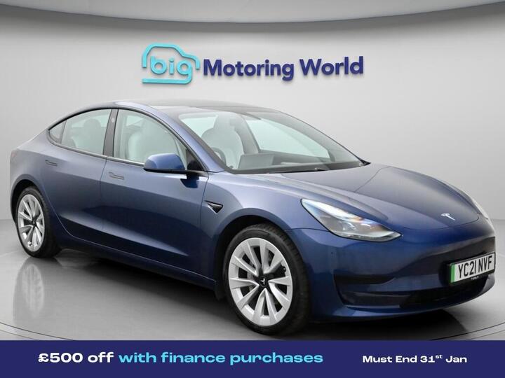 Tesla Model 3 Standard Range Plus Auto RWD 4dr