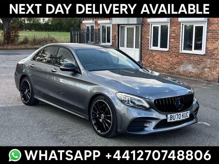 Mercedes-Benz C CLASS 2.0 C220d AMG Line (Premium) G-Tronic+ Euro 6 (s/s) 4dr