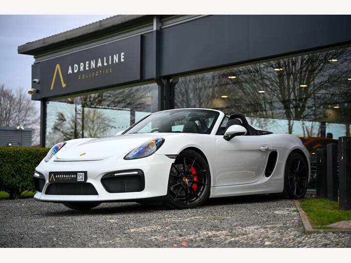 Porsche Boxster 3.8 981 Spyder Euro 6 (s/s) 2dr
