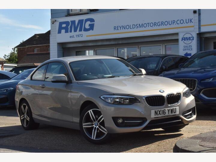 BMW 2 SERIES 1.5 218i Sport Euro 6 (s/s) 2dr