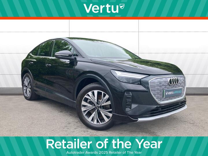 Audi Q4 E-tron 40 Sport Sportback Auto 5dr 82kWh Audi Q4 E-tron 40 Sport Sportback Auto 5dr 82kWh