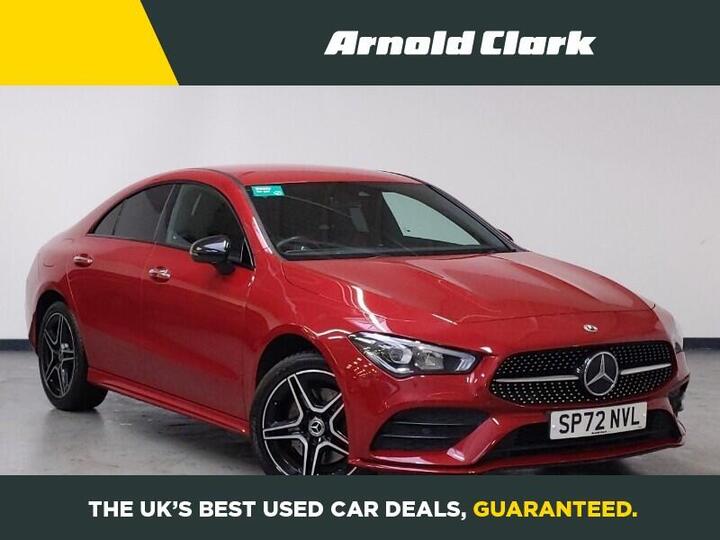 Mercedes-Benz CLA 1.3 CLA250e 15.6kWh AMG Line (Premium) Coupe 8G-DCT Euro 6 (s/s) 4dr Mercedes-Benz CLA 1.3 CLA250e 15.6kWh AMG Line (Premium) Coupe 8G-DCT Euro 6 (s/s) 4dr