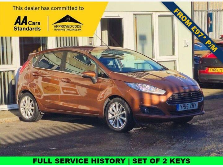 Ford FIESTA 1.0T EcoBoost Titanium Euro 6 (s/s) 5dr