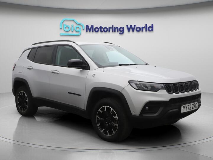 Jeep Compass 1.3 GSE T4 11.4kWh Trailhawk Auto 4xe Euro 6 (s/s) 5dr Jeep Compass 1.3 GSE T4 11.4kWh Trailhawk Auto 4xe Euro 6 (s/s) 5dr