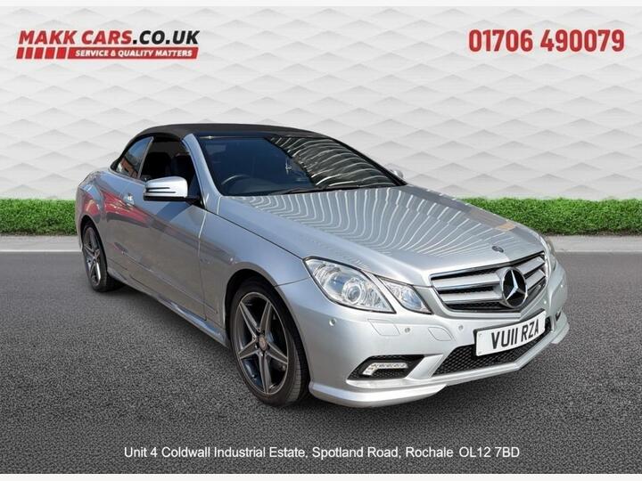 Mercedes-Benz E CLASS 3.0 E350 CDI V6 BlueEfficiency Sport Cabriolet G-Tronic Euro 5 2dr