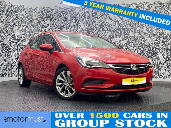 Vauxhall ASTRA 1.6 CDTi EcoTEC BlueInjection Tech Line Nav Euro 6 5dr