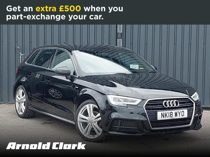 Audi A3 1.0 TFSI S Line Sportback Euro 6 (s/s) 5dr