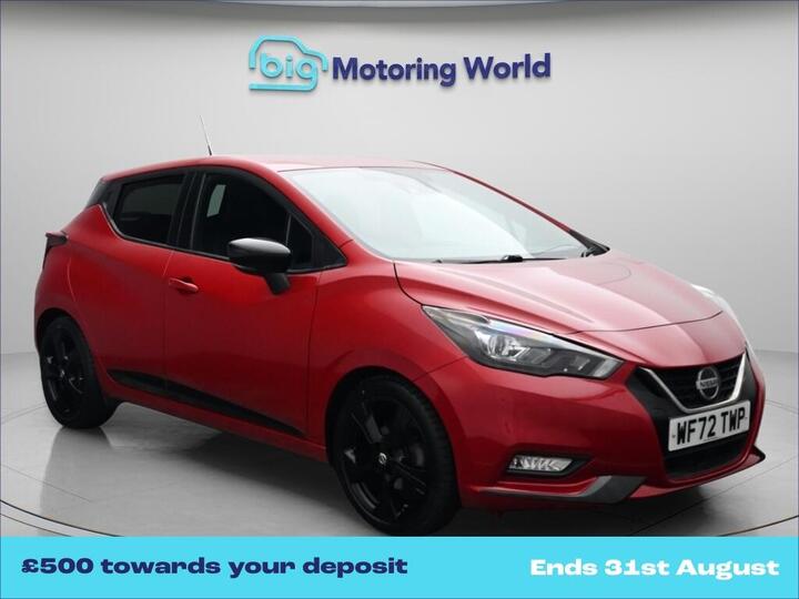 Nissan Micra 1.0 IG-T N-Sport XTRON Euro 6 (s/s) 5dr