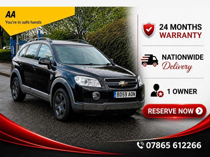Chevrolet Captiva 2.0 VCDi LT 4WD Euro 4 5dr (7 Seats)