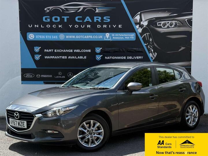 Mazda Mazda3 2.0 SKYACTIV-G SE Nav Euro 6 (s/s) 5dr