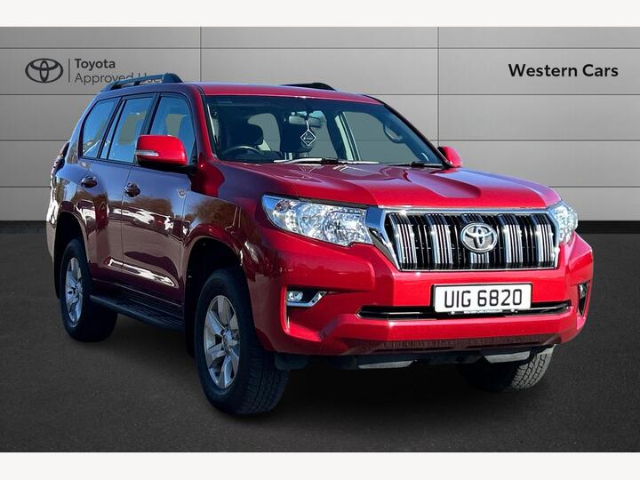 Toyota Land Cruiser 2.8D Active Auto 4WD Euro 6 5dr (7 Seat)