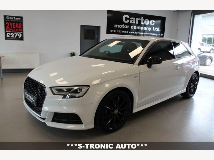Audi A3 2.0 TDI Black Edition S Tronic Euro 6 (s/s) 3dr