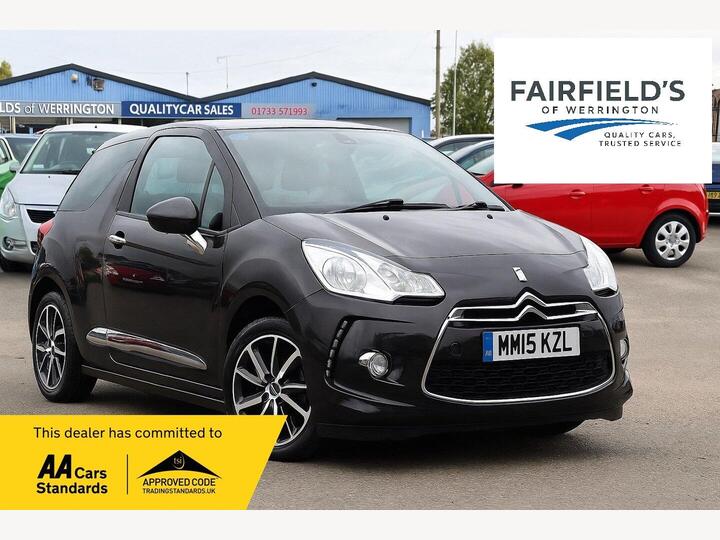 DS AUTOMOBILES DS 3 1.2 PureTech DStyle Nav Euro 6 (s/s) 3dr DS AUTOMOBILES DS 3 1.2 PureTech DStyle Nav Euro 6 (s/s) 3dr