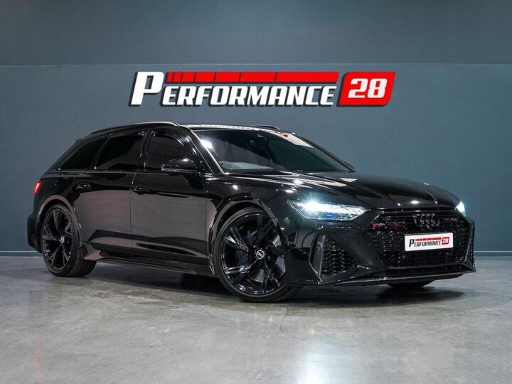 Audi RS6 Avant 4.0 TFSI V8 Carbon Black Tiptronic Quattro Euro 6 (s/s) 5dr Audi RS6 Avant 4.0 TFSI V8 Carbon Black Tiptronic Quattro Euro 6 (s/s) 5dr