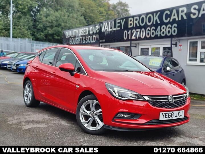 Vauxhall ASTRA 1.0i Turbo EcoTEC SRi Nav Euro 6 (s/s) 5dr Vauxhall ASTRA 1.0i Turbo EcoTEC SRi Nav Euro 6 (s/s) 5dr