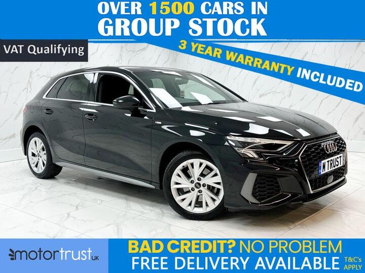 Audi A3 1.4 TFSIe 40 S Line Sportback S Tronic Euro 6 (s/s) 5dr 13kWh