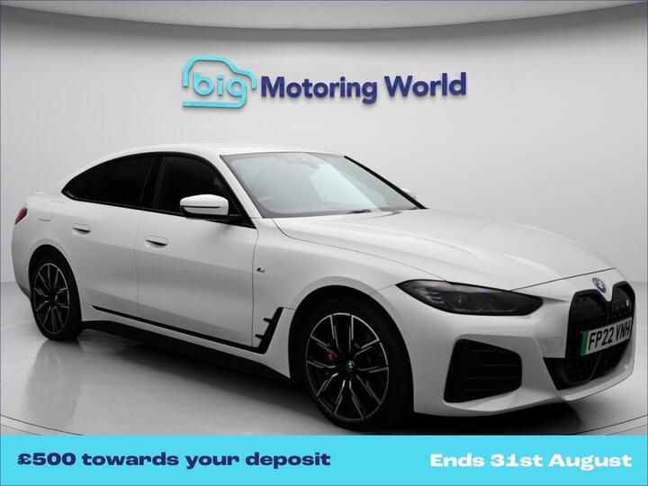 BMW I4 40 83.9kWh M Sport Gran Coupe Auto EDrive 5dr