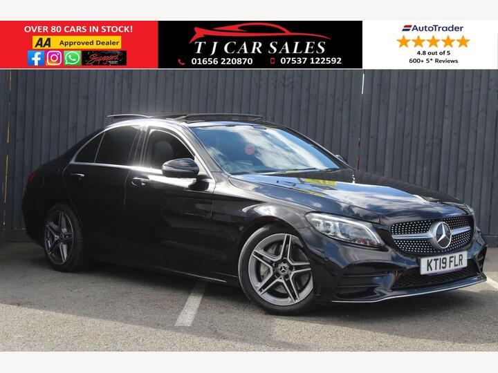 Mercedes-Benz C Class 2.0 C300d AMG Line (Premium Plus) G-Tronic+ Euro 6 (s/s) 4dr