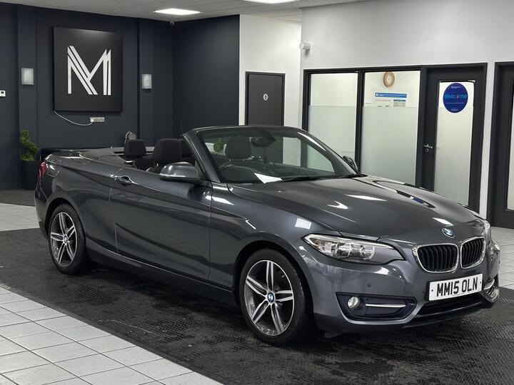 BMW 2 Series 2.0 220d Sport Euro 6 (s/s) 2dr