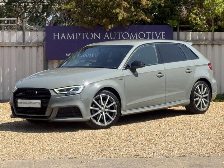 Audi A3 2.0 TFSI 40 Black Edition Sportback S Tronic Quattro Euro 6 (s/s) 5dr