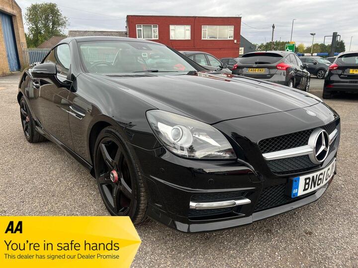Mercedes-Benz SLK 1.8 SLK200 BlueEfficiency AMG Sport Edition 125 G-Tronic+ Euro 5 (s/s) 2dr