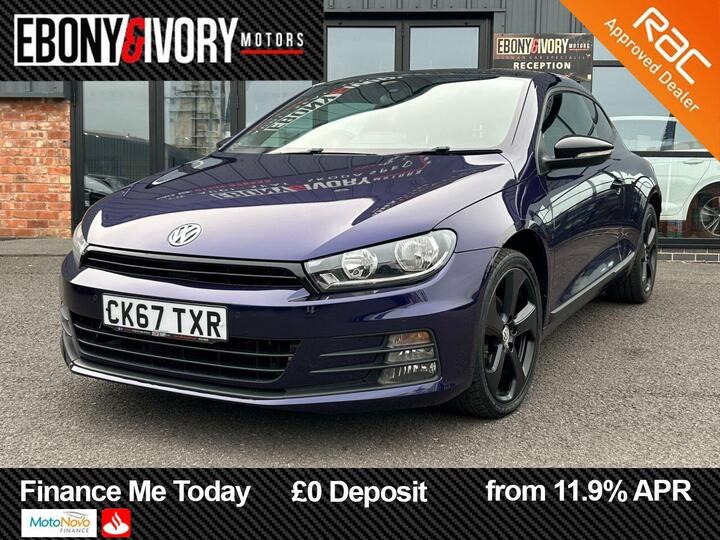 Volkswagen SCIROCCO 2.0 TDI GT Black Edition DSG Euro 6 (s/s) 3dr Volkswagen SCIROCCO 2.0 TDI GT Black Edition DSG Euro 6 (s/s) 3dr