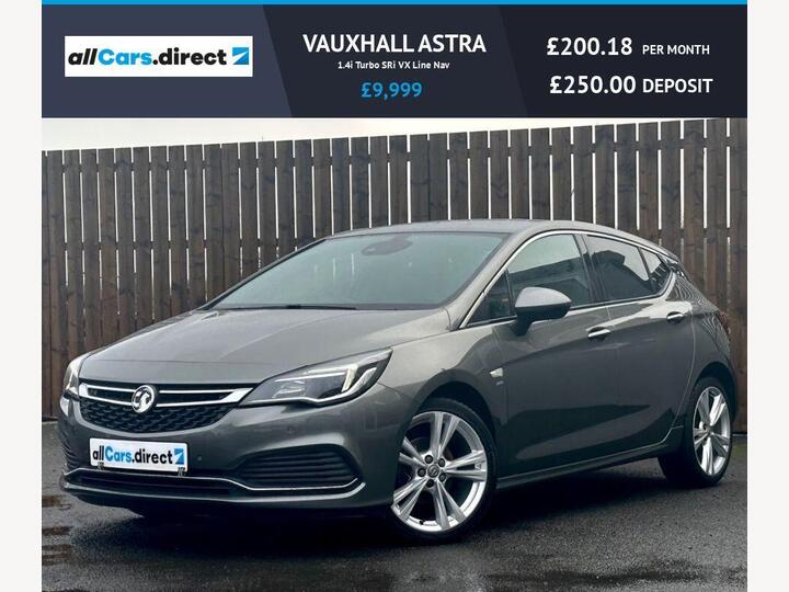 Vauxhall ASTRA 1.4i Turbo SRi VX Line Nav Euro 6 (s/s) 5dr Vauxhall ASTRA 1.4i Turbo SRi VX Line Nav Euro 6 (s/s) 5dr