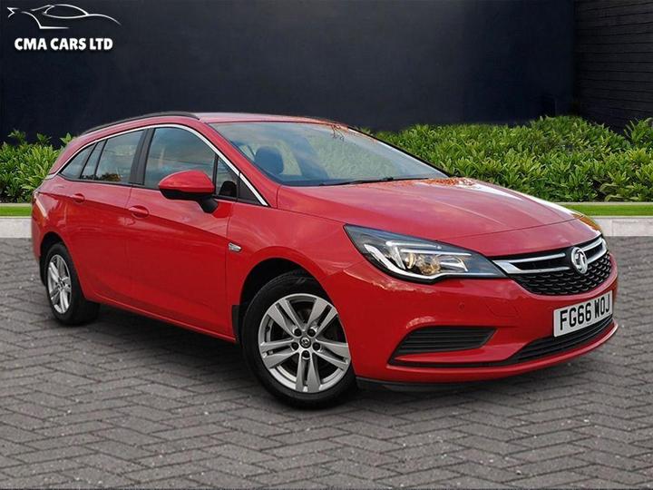 Vauxhall Astra 1.4i Turbo Design Sports Tourer Euro 6 5dr