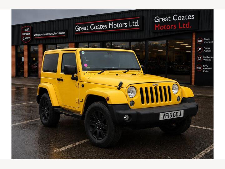 Jeep Wrangler 2.8 CRD Overland Auto 4WD Euro 5 2dr