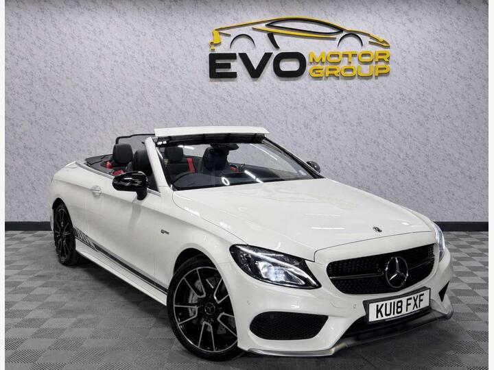 Mercedes-Benz C-CLASS 3.0 C43 V6 AMG (Premium Plus) Cabriolet G-Tronic+ 4MATIC Euro 6 (s/s) 2dr