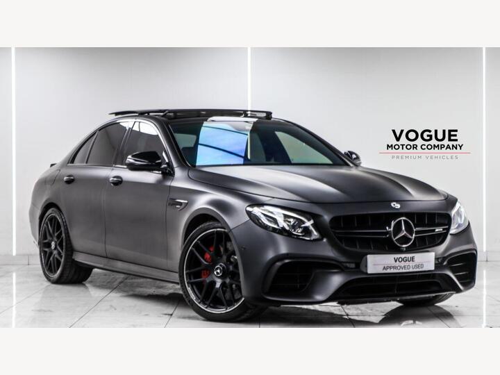 Mercedes-Benz E-CLASS 4.0 E63 V8 BiTurbo AMG S (Premium) SpdS MCT 4MATIC+ Euro 6 (s/s) 4dr