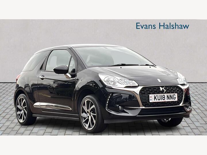 DS AUTOMOBILES DS 3 1.2 PureTech Connected Chic Euro 6 3dr